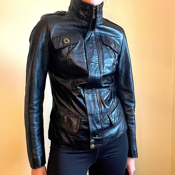 Jackets & Blazers - Italian Leather Jacket